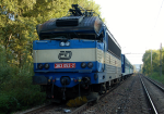Lokomotiva: 363.052-2 | Vlak: Os 7800 ( Beroun - Plze hl.n. ) | Msto a datum: Kazek 31.08.2011