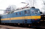 Lokomotiva: 363.057-1 | Vlak: Os 8302 ( Vesel nad Lunic - Jihlava ) | Msto a datum: Jindichv Hradec 04.04.1987