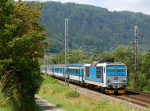 Lokomotiva: 371.002-7 | Vlak: EC 379 Porta Bohemica ( Kiel Hbf. - Praha hl.n. ) | Msto a datum: Doln leb zastvka 25.06.2016