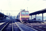 Lokomotiva: 372.006-7 | Vlak: R 375 Hungaria ( Berlin-Lichtenberg - Budapest Kel.pu. ) | Msto a datum: Roudnice nad Labem 15.01.1993