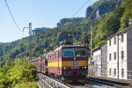 Lokomotiva: 372.008-3 | Vlak: Pn 48372 ( Nymburk - Leipzig-Engelsdorf ) | Msto a datum: Doln leb   04.07.2014