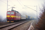 Lokomotiva: 372.014-1 | Vlak: Sg 42570 ( Lovosice jih - Dresden-Friedrichstadt ) | Msto a datum: Kurort Rathen (D) 10.04.1996