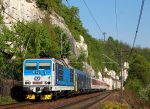 Lokomotiva: 371.201-5 | Vlak: EN 459 Canopus ( Zrich HB - Praha hl.n. ) | Msto a datum: Kralupy nad Vltavou 23.04.2011