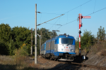 Lokomotiva: 380.012-5 | Vlak: Ex 1545 Matthias Schnerer ( Praha-Holeovice - Linz Hbf. ) | Msto a datum: Hemaniky   30.09.2017