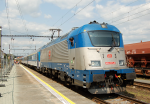 Lokomotiva: 380.015-8 | Vlak: Ex 571 Zdenk Fibich ( Praha hl.n. - Beclav ) | Msto a datum: Brno doln 14.07.2013