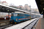 Lokomotiva: 451.002-0 | Vlak: Os 9127 ( Praha-Vysoany - Strnice ) | Msto a datum: Praha hl.n. 18.02.2010