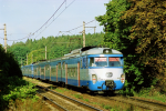 Lokomotiva: 452.014-4 | Vlak: Os 9130 ( Beneov u Prahy - Praha hl.n. ) | Msto a datum: Svtice 26.09.1997
