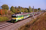 Lokomotiva: 460.007-8 | Vlak: Os 3306 ( esk Tn - Perov ) | Msto a datum: Lipnk nad Bevou 05.10.2004