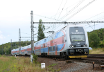 Lokomotiva: 471.001-8 | Vlak: Os 9342 ( Koln - Praha Masarykovo n. ) | Msto a datum: Praha-Libe   10.08.2018
