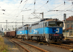 Lokomotiva: 750.252-9 + 750.061-4 | Vlak: Mn 86011 ( Dn hl.n. - Rybnit ) | Msto a datum: Dn hl.n. 25.08.2014