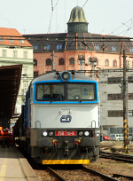 Lokomotiva: 750.710-6 | Vlak: R 664 Jakub Krn ( Brno hl.n. - Plze hl.n. ) | Msto a datum: Brno hl.n. 27.04.2013