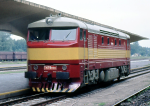 Lokomotiva: 751.130-6 ( T478.1130 ) | Msto a datum: esk Velenice 03.07.1990