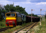 Lokomotiva: 753.208-8 + 753.261-7 | Vlak: Pn 60041 | Msto a datum: Bohuslavice nad Metuj 02.08.1995