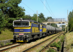 Lokomotiva: 753.709-5 + 753.711-1 | Vlak: Rn 59623 ( Leuna-Werke - Szabadegyhza ) | Msto a datum: Kuim 15.08.2012