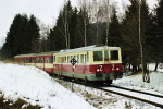 Lokomotiva: 830.012-1 | Vlak: Os 5415 ( Liberec - Jarom ) | Msto a datum: Borovnice