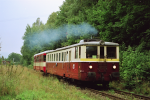 Lokomotiva: 830.012-1 | Vlak: Os 6222 ( Liberec - Varnsdorf ) | Msto a datum: Machnn 18.09.1999