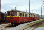 Lokomotiva: 830.021-2 | Vlak: Os 14822 ( Znojmo - Moravsk Budjovice ) | Msto a datum: umn 30.04.1997