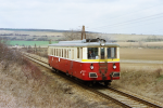 Lokomotiva: 830.045-1 | Vlak: Os 6279 ( Znojmo - Retz ) | Msto a datum: Znojmo 15.03.1997