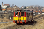Lokomotiva: 830.049-3 | Vlak: Os 19906 ( Praha-Smchov - Beroun ) | Msto a datum: Nuice 16.08.1997