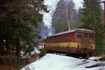Lokomotiva: 830.103-8 | Vlak: Os 16626 ( Dn hl.n. - Jedlov ) | Msto a datum: Jedlov 05.03.1997