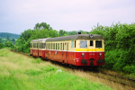 Lokomotiva: 830.146-7 | Vlak: Os 6208 ( Liberec - Hrdek nad Nisou ) | Msto a datum: Chotyn 06.07.1997