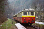 Lokomotiva: 830.236-6 | Vlak: Os 6244 ( Liberec - Hrdek nad Nisou ) | Msto a datum: Chrastava-Andlsk Hora 19.03.1997