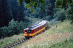 Lokomotiva: 831.068-2 | Vlak: Os 3653 ( umperk - Jesenk ) | Msto a datum: Brann 20.08.1995