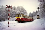 Lokomotiva: 831.082-3 | Vlak: Os 3655 ( umperk - Jindichov ve Slezsku ) | Msto a datum: Ostrun 20.12.1995