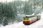 Lokomotiva: 831.109-4 | Vlak: Os 3653 ( umperk - Jesenk ) | Msto a datum: Brann 20.12.1995