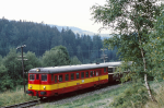 Lokomotiva: 831.222-5 | Vlak: Os 3655 ( umperk - Jindichov ve Slezsku ) | Msto a datum: Brann 20.08.1995