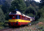Lokomotiva: 850.015-9 | Vlak: Sp 1724 ( Opava-vchod - Olomouc hl.n. ) | Msto a datum: Hrub Voda 19.08.1995