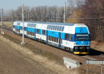 Lokomotiva: 971.030-2 | Vlak: Os 8613 ( Praha Masarykovo n. - Pardubice hl.n. ) | Msto a datum: Velim 02.03.2011