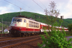 Lokomotiva: 103.110-3 | Vlak: IC 512 Diplomat ( Stuttgart Hbf. - Dortmund Hbf. ) | Msto a datum: Spay 09.05.1997