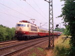 Lokomotiva: 103.118-6 | Vlak: IC 602 Rhenland ( Basel SBB - Kln Hbf. ) | Msto a datum: Ingelheim 02.07.1994