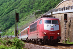 Lokomotiva: 103.238-2 | Vlak: IC 524 Hanseat ( Mnchen Hbf. - Kiel Hbf. ) | Msto a datum: Boppard 10.05.1997