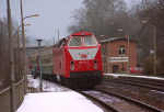 Lokomotiva: 219.024-7 | Vlak: RB 7080 ( Zittau - Grlitz Hbf. ) | Msto a datum: Mittelherwigsdorf 28.11.1996