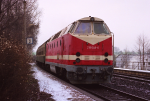Lokomotiva: 219.048-6 | Vlak: RB 5508 ( Grlitz Hbf. - Zittau ) | Msto a datum: Mittelherwigsdorf 28.11.1996