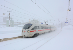 Lokomotiva: 411.028-0 | Vlak: ICE 1280 Grossglockner ( Schwarzach-St.Veit - Mnchen Hbf. ) | Msto a datum: Hochfilzen (A) 26.01.2019