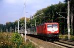 Lokomotiva: 112.185-4 | Vlak: RE 4727 ( Braunschweig Hbf. - Magdeburg Hbf. ) | Msto a datum: Marienborn 20.09.1996