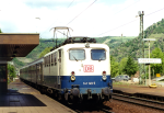 Lokomotiva: 141.149-5 | Vlak: SE 3361 ( Koblenz Hbf. - Mainz Hbf. ) | Msto a datum: Oberwesel   09.05.1997