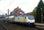 Lokomotiva: 146.536-8 | Vlak: ME 81611 ( Hamburg Hbf. - Lneburg ) | Msto a datum: Hamburg-Harburg 14.10.2014