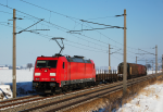 Lokomotiva: 185.319-1 | Vlak: DG 45914 | Msto a datum: Ollersbach (A) 27.01.2010