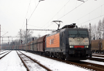 Lokomotiva: 189.150 ( AWT ) | Vlak: Pn 247744 ( Hodonn - Petrovice u Karvin ) | Msto a datum: Petrovice u Karvin (CZ) 21.02.2013