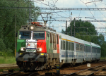 Lokomotiva: EP09-026 | Vlak: EC 105 Sobieski ( Warszawa Wsch. - Wien Westbf. ) | Msto a datum: Petrovice u Karvin (CZ) 07.06.2012