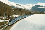 Lokomotiva: TGV 226 | Vlak: TGV 951 ( Paris Gare de Lyon - Bourg-St.Maurice ) | Msto a datum: Landry 13.03.1999
