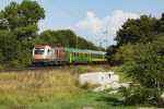 Lokomotiva: 1047.004-5 ( 470.004 ) | Vlak: IC 936 Kkfrankos ( Budapest Keleti pu. - Sopron ) | Msto a datum: Almsfzit 29.08.2020