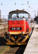Lokomotiva: M47.1315 ( 478.315 ) | Msto a datum: Fzesabony 21.03.2015
