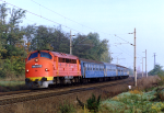 Lokomotiva: M61.017 | Vlak: R 1972 ( Budapest Deli.pu. - Tapolca ) | Msto a datum: Szkesfehrvr 28.10.1994