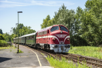 Lokomotiva: M61.006 | Vlak: Sz 19782 ( Balatonfred - Tapolca ) | Msto a datum: Nemesgulcs-Kisapti 08.07.2023