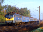 Lokomotiva: V43.1007 | Vlak: S 8700 | Msto a datum: Szkesfehrvr 28.10.1994